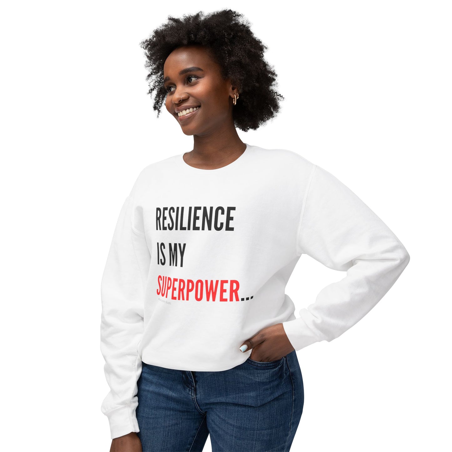 Resilience is My Superpower Signature Crew Sweatshirt