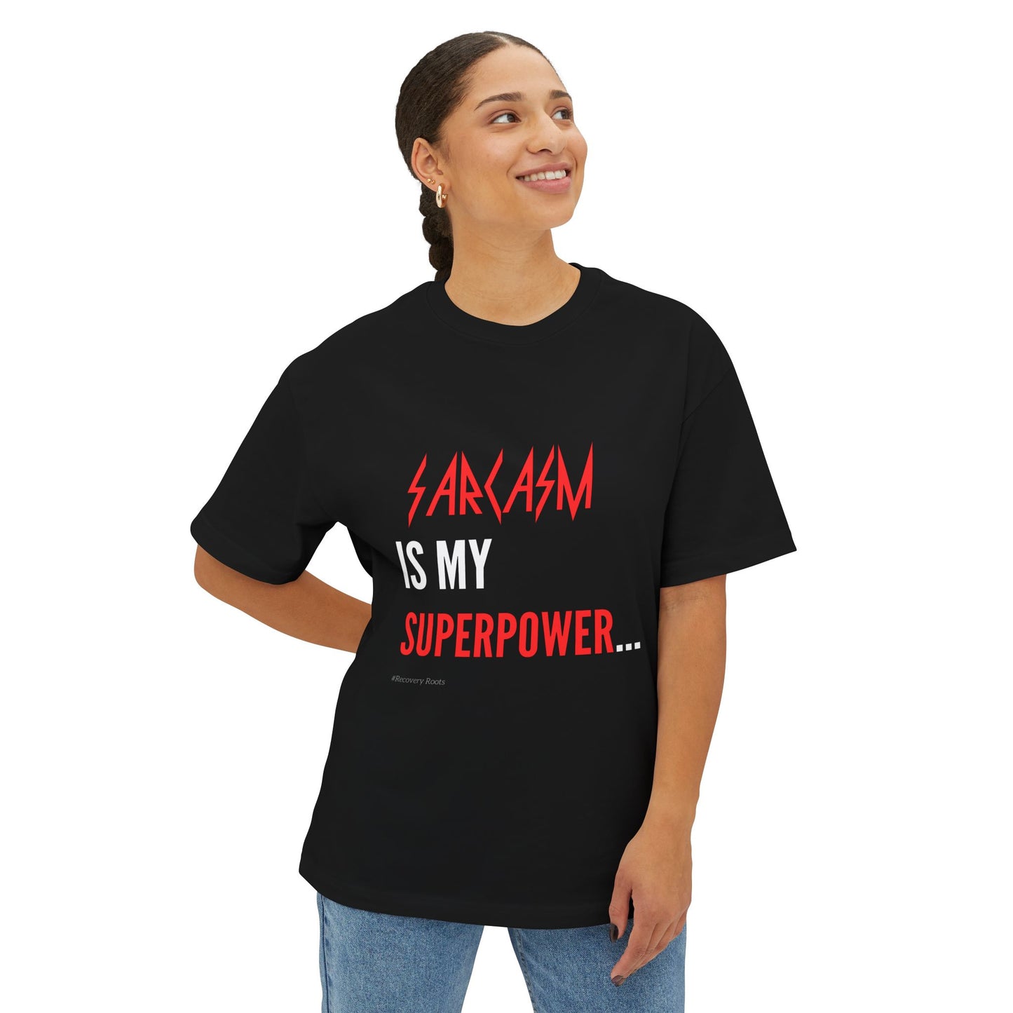 Sarcasm is my Superpower Tee | Healing with a side of sass