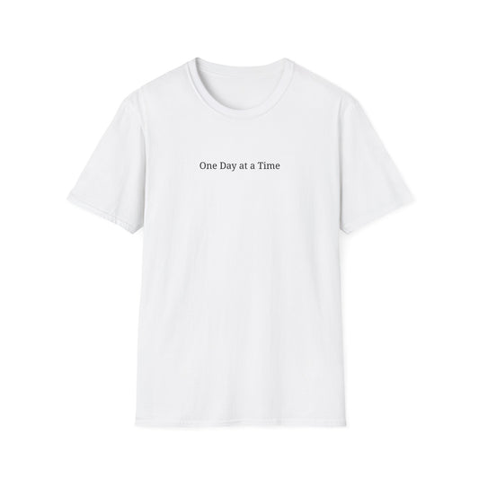 One Day at a Time Tshirt, Recovery Tshirt, Healing Tshirt, Motivational Quote Tshirt