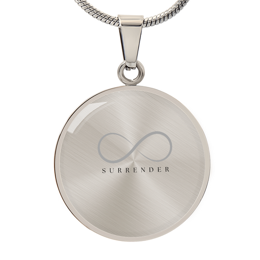 Surrender Infinity Necklace (Recovery Collection)