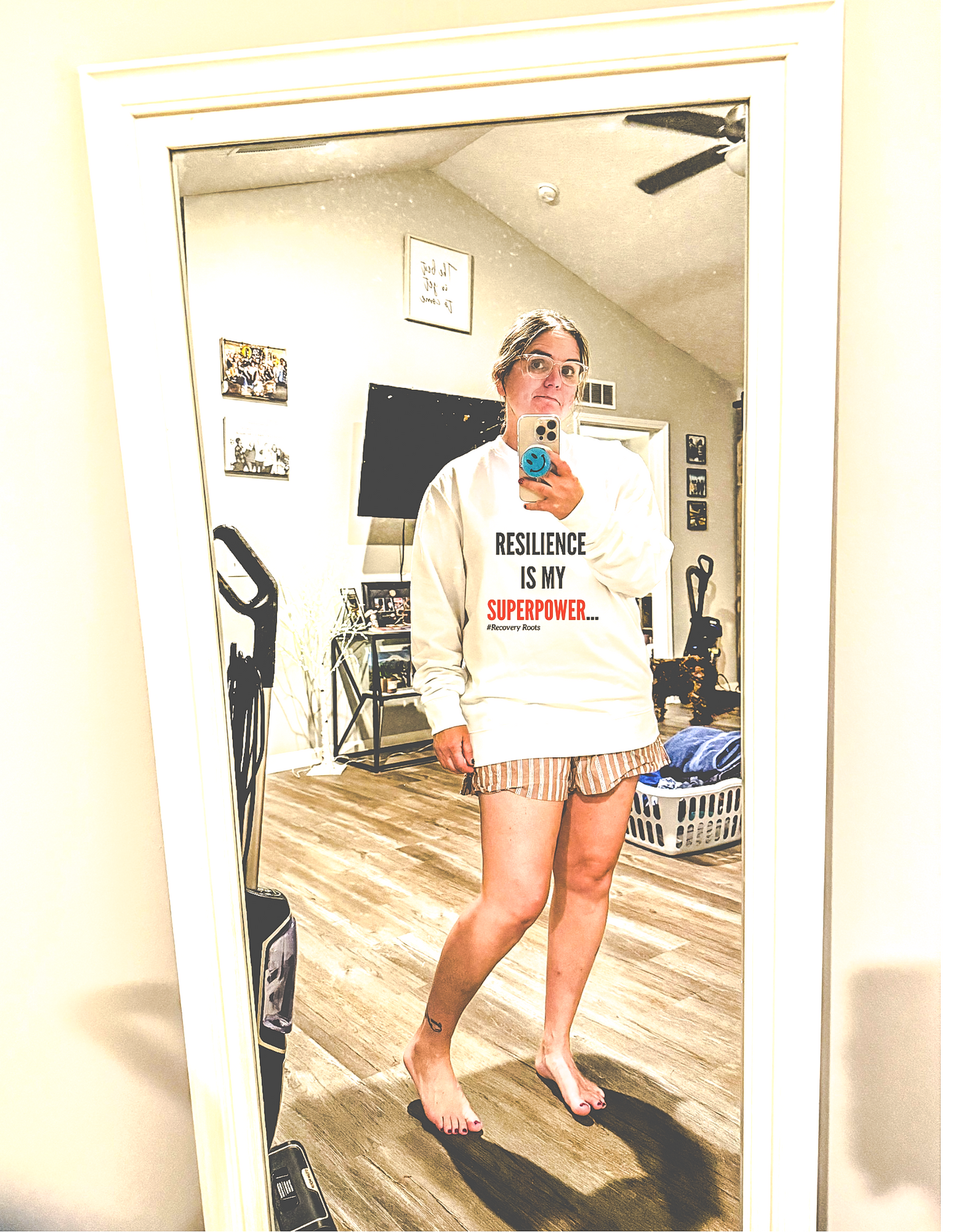 Resilience is My Superpower Signature Crew Sweatshirt