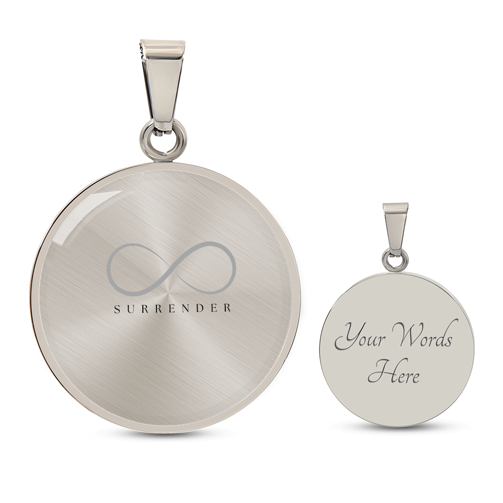 Surrender Infinity Necklace (Recovery Collection)
