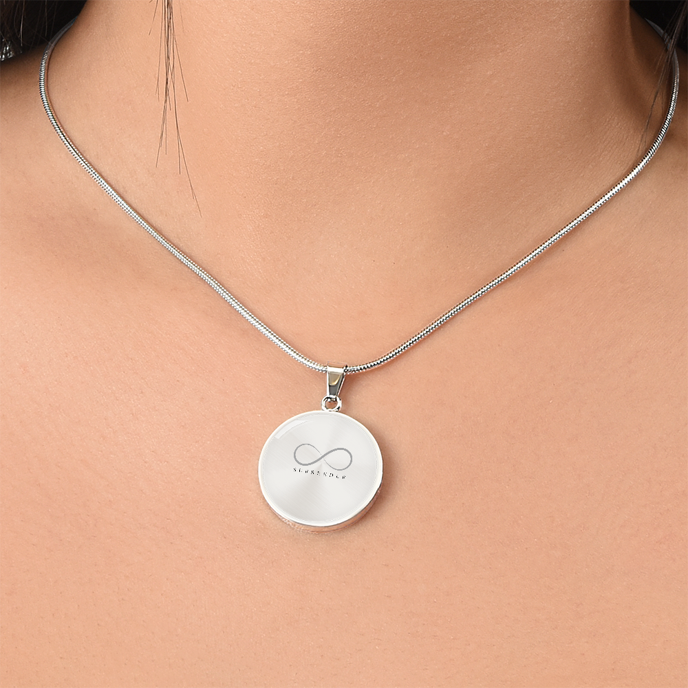 Surrender Infinity Necklace (Recovery Collection)