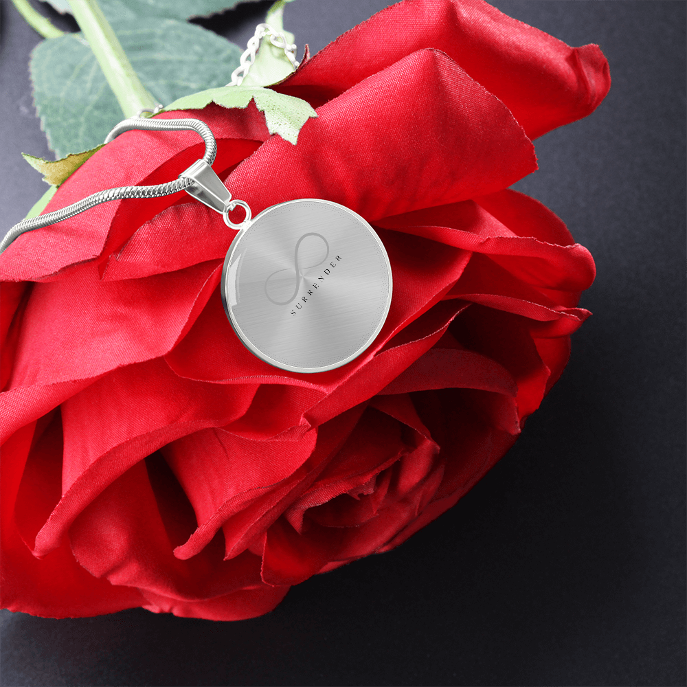 Surrender Infinity Necklace (Recovery Collection)
