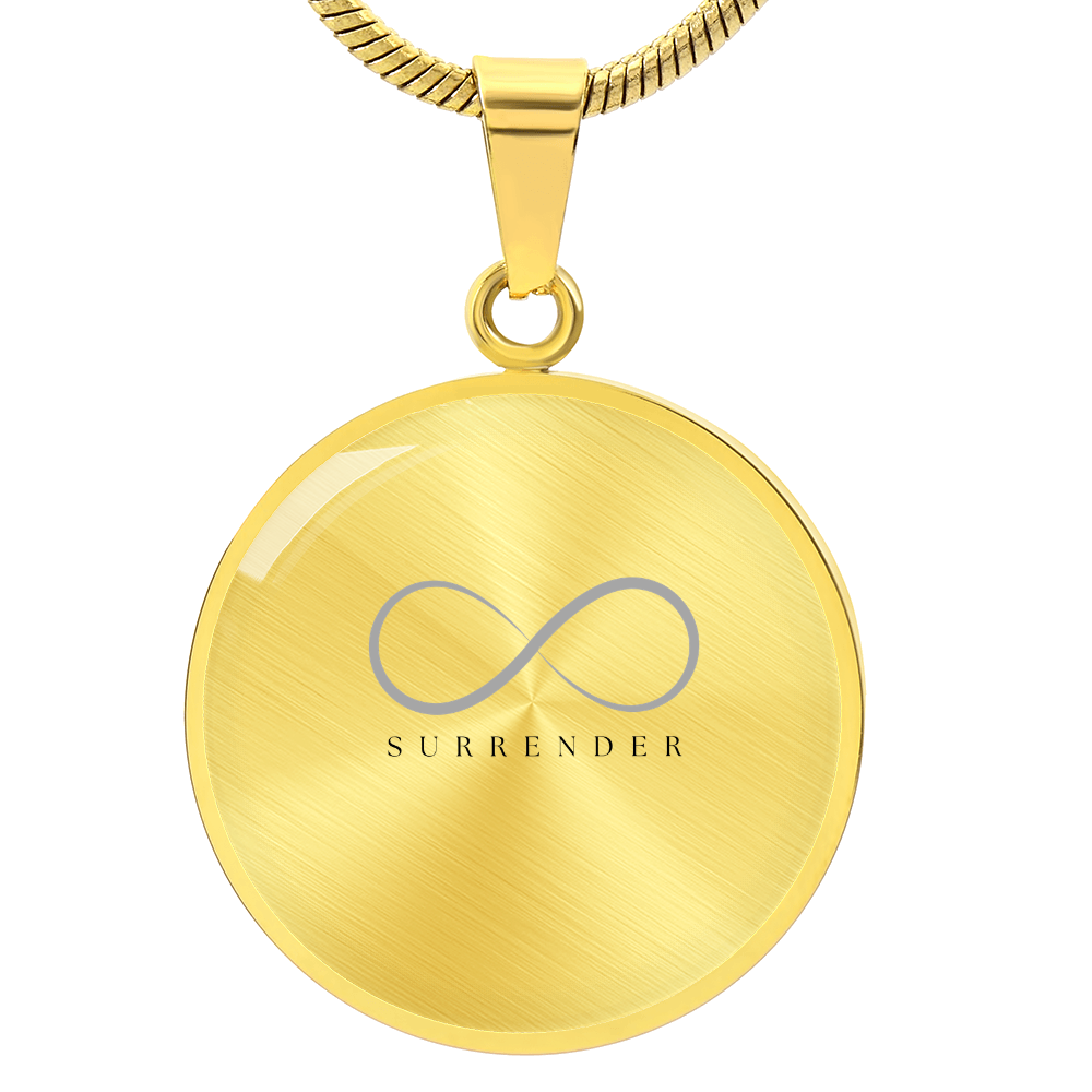 Surrender Infinity Necklace (Recovery Collection)