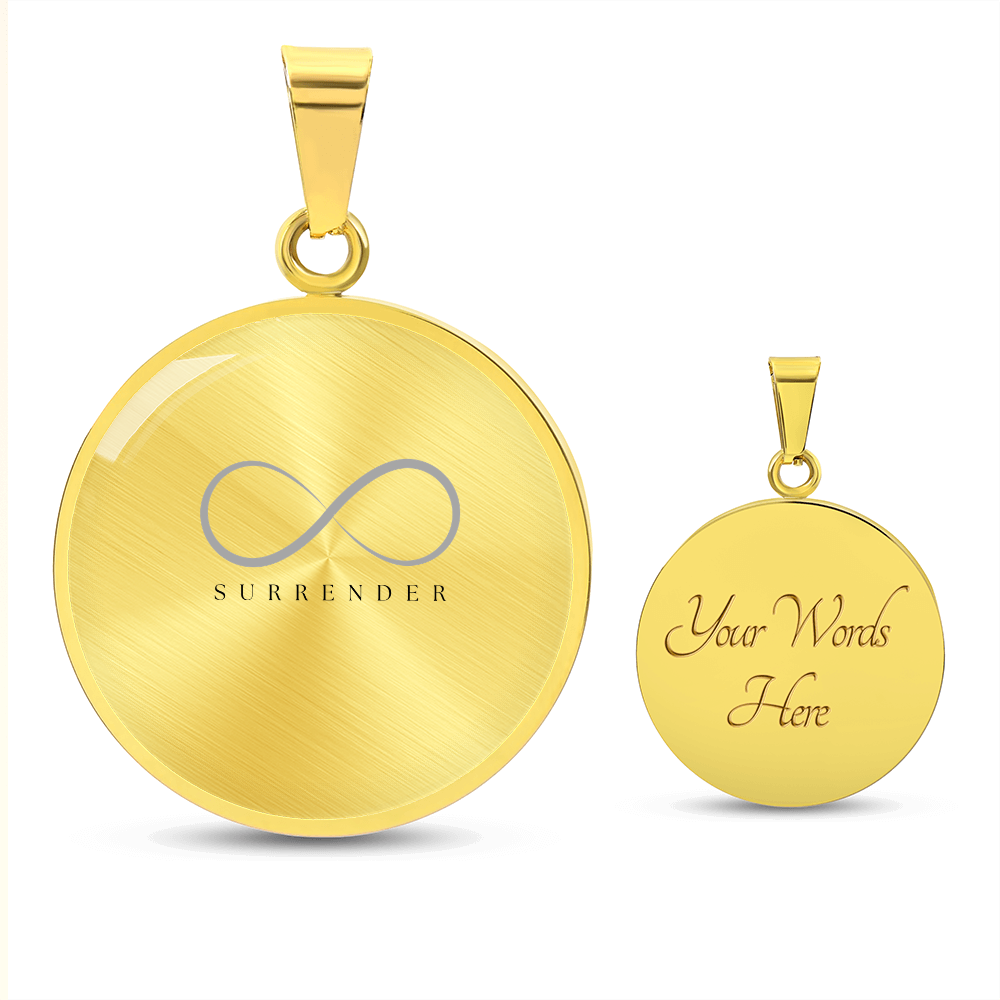 Surrender Infinity Necklace (Recovery Collection)